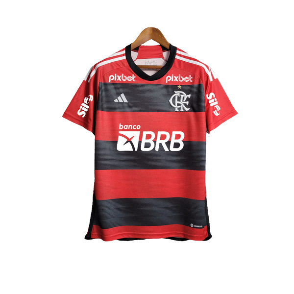 Flamengo 23/24 I Home Jersey - All Sponsors - Fan Version