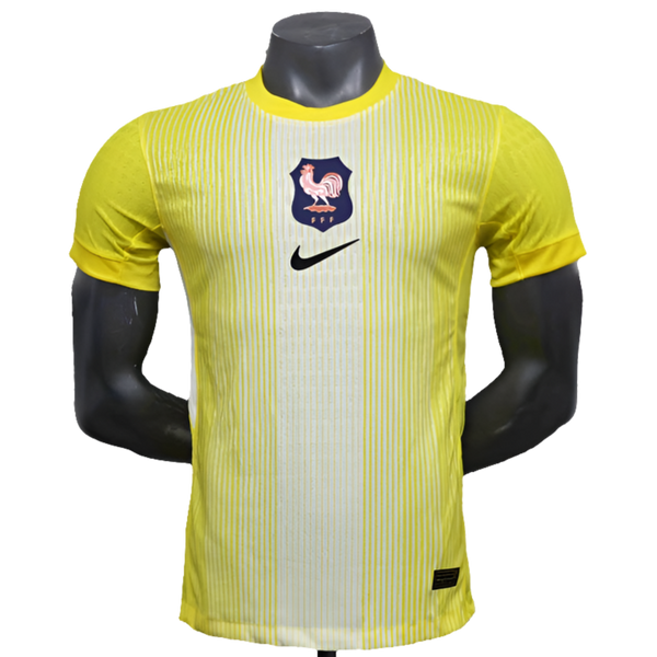 France 25/26 Goalkeeper Jersey - Yellow - Player Version
