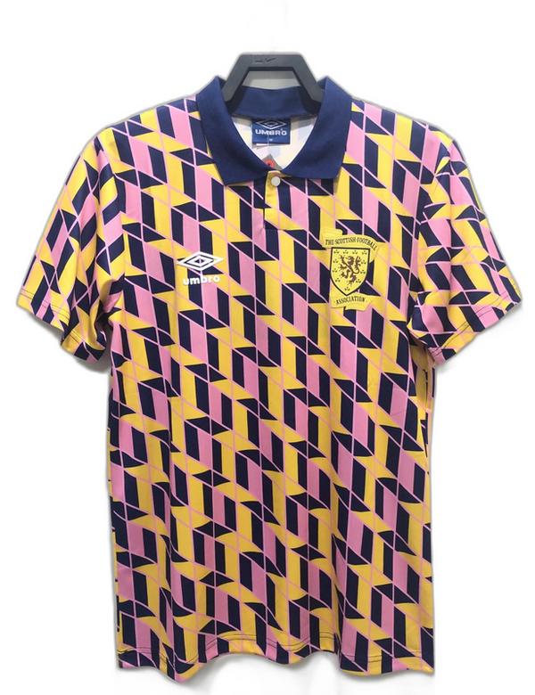 Scotland 88/89 Yellow Jersey - Retro Version