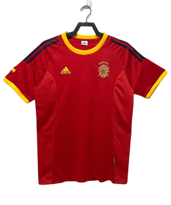 Spain 2002 I Home Jersey - Retro Version